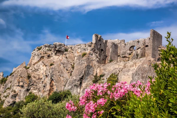 Les Baux-de-Provence, castillo en Provenza, Francia — Foto de Stock