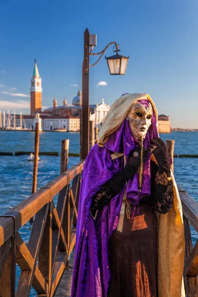 Venedik Talya Şubat 2016 Karnaval Venedik Maskeler Venedik Karnaval Venedik — Stok fotoğraf