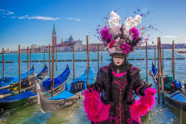 Venice Italy February 2016 Carnival Masks Venice Carnival Venice Annual — Stock Photo, Image