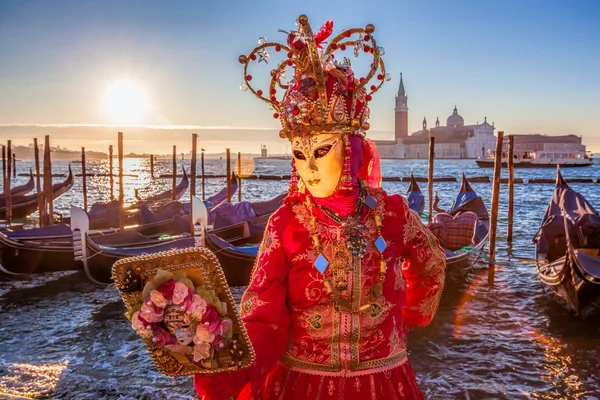 Venise Italie Février 2016 Masques Carnaval Venise Carnaval Venise Est — Photo