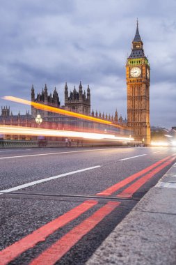 Akşamları Big Ben, Londra, Birleşik Krallık