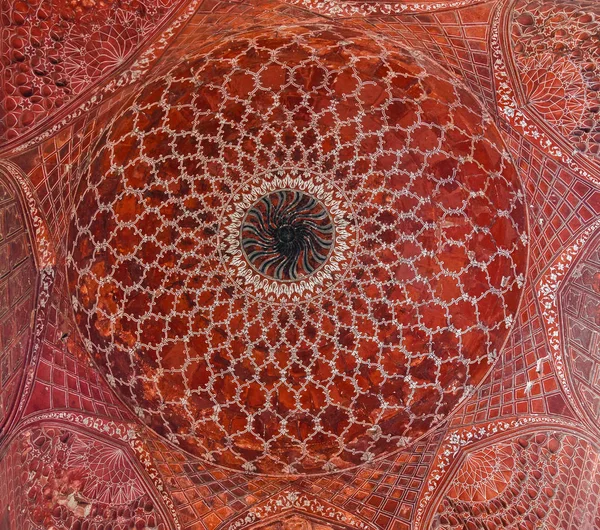 Taj Mahal'ı tapınağın Detaile