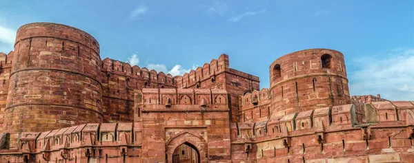 Red Fort, Agra, Uttar Pradesh, Índia — Fotografia de Stock