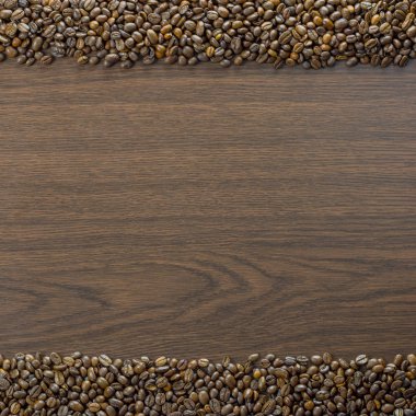 Kahve çekirdekleri - iki satır çerçevesinde