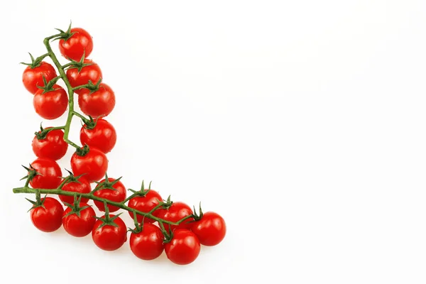 Tomates rojos frescos de cereza — Foto de Stock