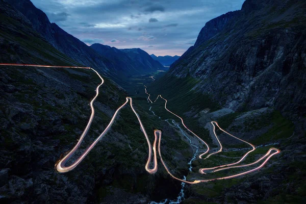 Trollstigen Noruega — Foto de Stock