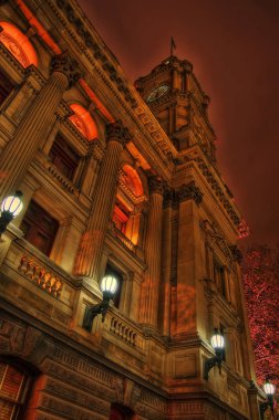 Melbourne şehir merkezinde