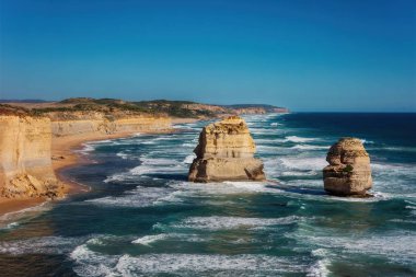 Büyük okyanus yol Victoria Australia on iki havari