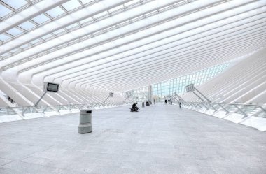 Liege tren istasyonu Belçika