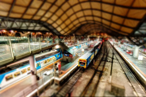 Melbourne Train Station — Stock Photo, Image