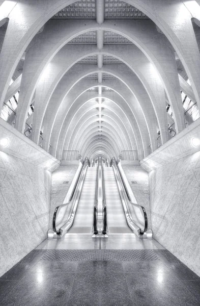 Lieja Estación de tren Bélgica — Foto de Stock