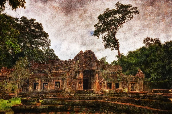 Храм у Анкор Wat — стокове фото