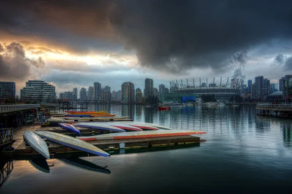 Linia Skyline Vancouver — Zdjęcie stockowe