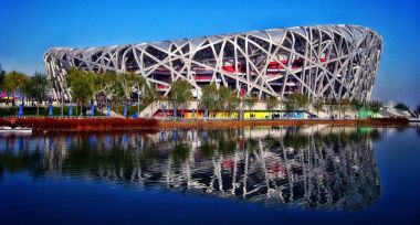 Kuş yuvası Ulusal Stadyumu Beijing