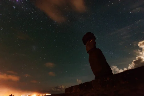 Ilhas da Páscoa Moai — Fotografia de Stock