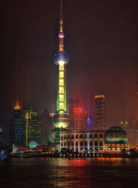 Shanghai Oriental Pearl Tower — Stock fotografie