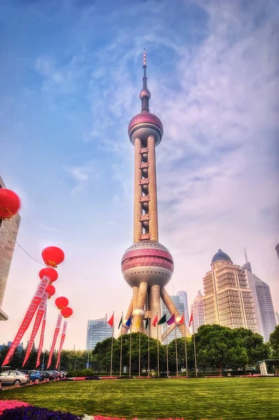 Shanghai Oriental Pearl Tower — Stockfoto
