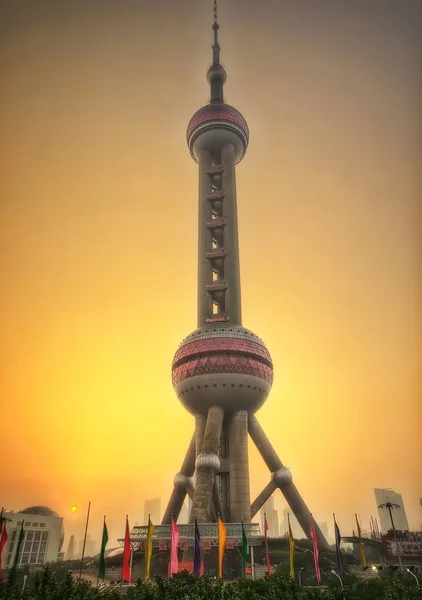 Shanghai Oriental Pearl Tower — Stock fotografie