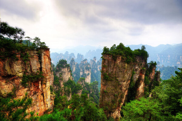 Zhangjiajie National Forest Park China taken in 2015