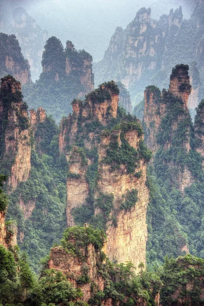 Zhangjiajie national forest park Kina — Stockfoto