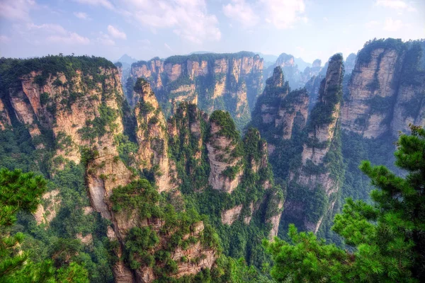 Zhangjiajie national forest park Çin — Stok fotoğraf