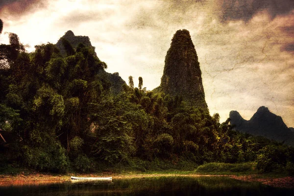 Guilin Xingpingzhen uyanık — Stok fotoğraf