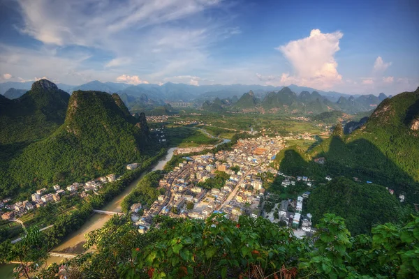 Guilin Xingpingzhen Lookout — Stockfoto