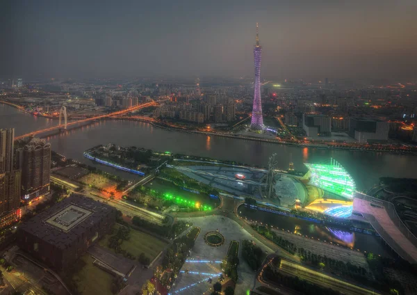 Horizonte de Guangzhou — Foto de Stock