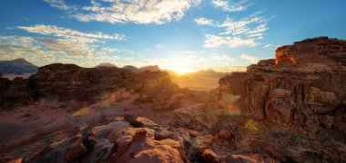 Wadi rum Ürdün
