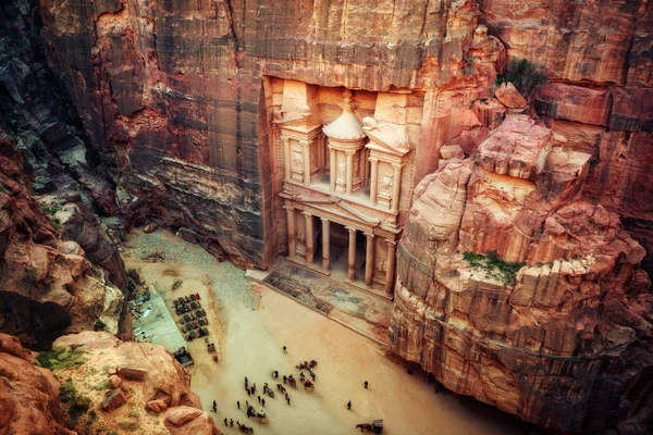 Petra Jordanië — Stockfoto