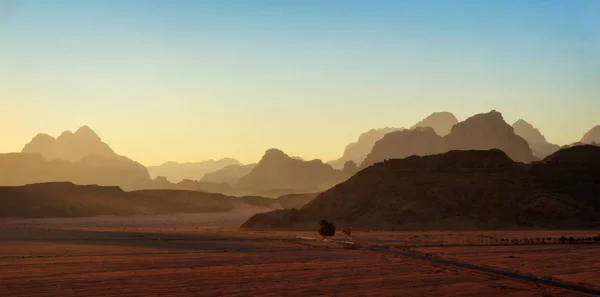 Wadi Rum Jordan - Stock-foto