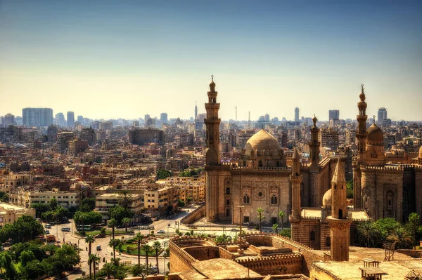 모스크-Madrassa 술탄 하 산 카이로의 — 스톡 사진