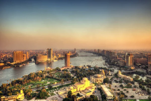 Cairo Skyline from Cairo Tower — Stock Photo, Image