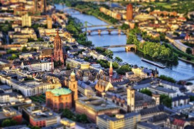 Frankfurt Hava Tilt Shift .