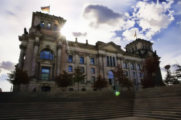 Reichstag building Berlin, Alemanha — Fotografia de Stock