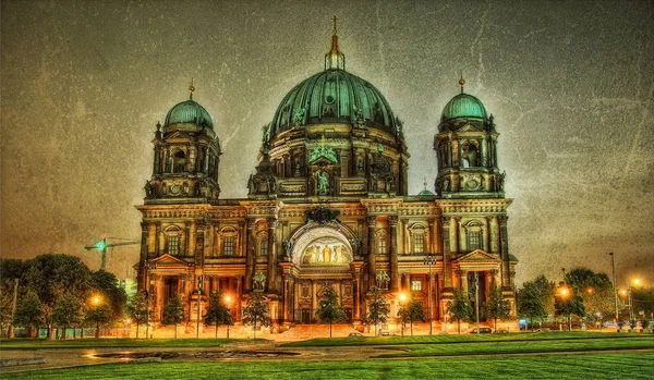 Katedrála v Berlíně Německo — Stock fotografie
