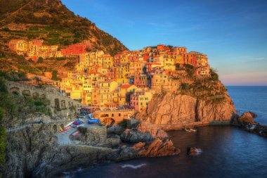 Manarola doğal bakış açısı