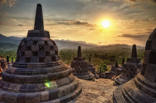 Borobudur Endonezya — Stok fotoğraf