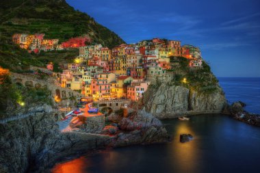 Manarola doğal bakış açısı