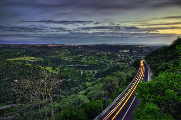 Sassari sonnenuntergang — Stockfoto