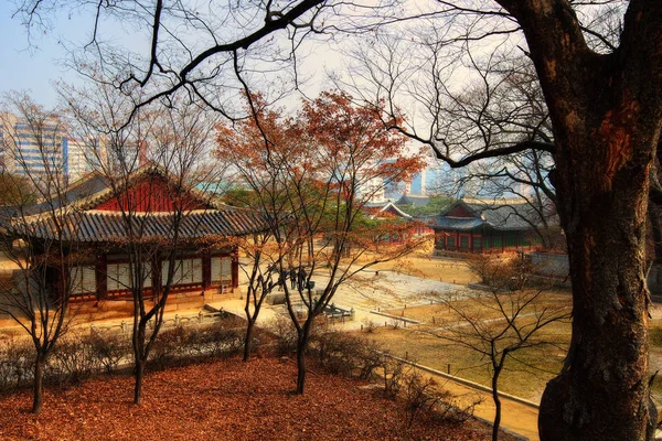 Jongmyo Shrine Seoul Korea — Stockfoto