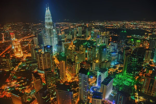 Kuala Lumpur Skyline Malaysia — Stockfoto