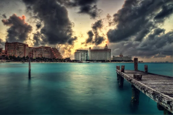 Cancún Puesta de sol —  Fotos de Stock