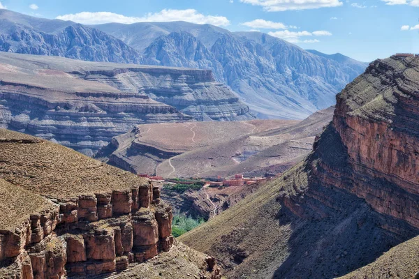 Kloven Dades Atlasgebergte Marokko — Stockfoto