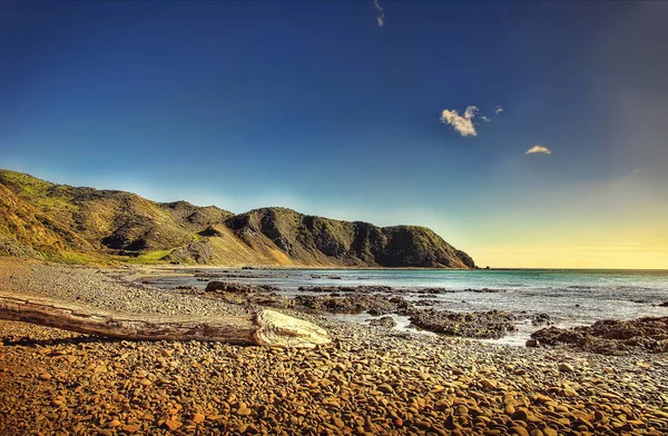 Makara Beach, Nieuw-Zeeland — Stockfoto