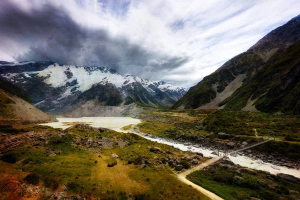 Nuteltalwanderung Neuseeland — Stockfoto