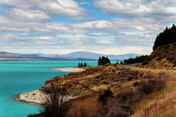 Mt John Observatory Lago Tekapo Nuova Zelanda — Foto Stock