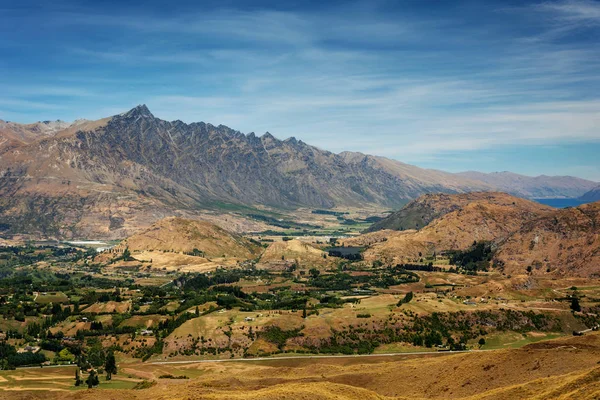 Куинстоун Арроутаун Природа Новой Зеландии — стоковое фото