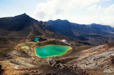 Tongariro Yeni Zelanda geçiş Alp