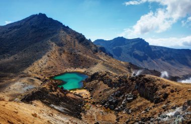 Tongariro Yeni Zelanda geçiş Alp